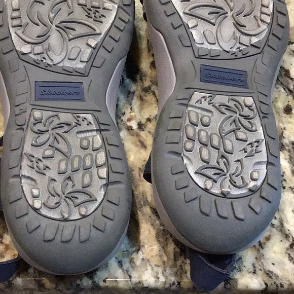 Skechers Reggae Slim Takes Two navy sandals - Picture 6 of 6